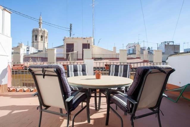 Loft In 1Th Floor & Terrace In 4Th Floor Valência Exterior foto